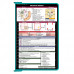  Folding Memo - WhiteCoat Clipboard® - Teal Medical Edition
