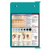 Folding Memo - WhiteCoat Clipboard® - Teal Nursing Edition