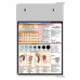 Folding Memo - WhiteCoat Clipboard® - White Nursing Edition