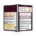 Folding Memo - WhiteCoat Clipboard® - Wine Medical Edition
