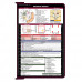  Folding Memo - WhiteCoat Clipboard® - Wine Medical Edition