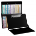 WhiteCoat Clipboard® - Black Pediatric Infant Edition