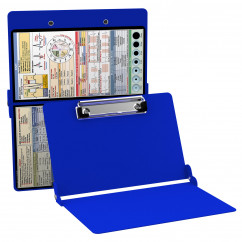 WhiteCoat Clipboard® - Blue EMT Edition - Slightly Damaged