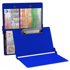 WhiteCoat Clipboard® - Blue Medical Edition