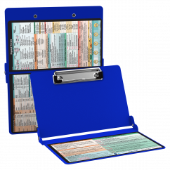 WhiteCoat Clipboard® - Blue Physical Therapy Edition