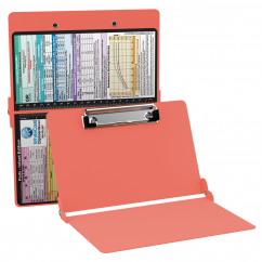 WhiteCoat Clipboard® - Coral Pediatric Infant Edition