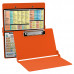 WhiteCoat Clipboard® - Orange Chemistry Edition
