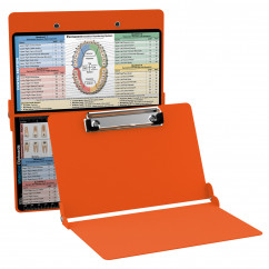 WhiteCoat Clipboard® - Orange Dental Edition