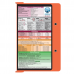 WhiteCoat Clipboard® - Orange Medical Edition