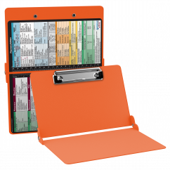 WhiteCoat Clipboard® - Orange Pharmacy Edition