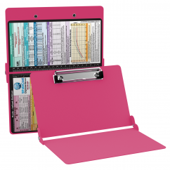 WhiteCoat Clipboard® - Pink Pediatric Infant Edition