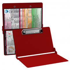 WhiteCoat Clipboard® - Red Medical Edition