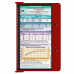 WhiteCoat Clipboard® - Red Pediatric Infant Edition