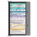 WhiteCoat Clipboard® - Silver Pediatric Infant Edition