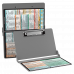 WhiteCoat Clipboard® - Silver Physical Therapy Edition