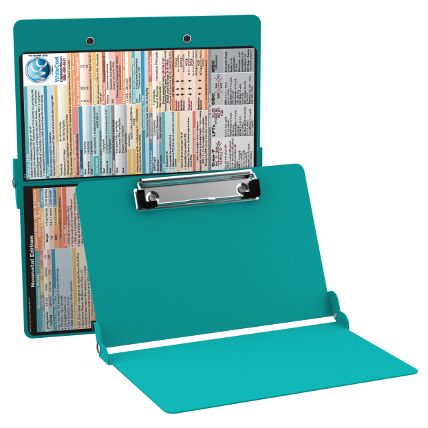 WhiteCoat Clipboard® - Teal Neonatal Edition