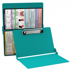 WhiteCoat Clipboard® - Teal Respiratory Edition
