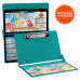 WhiteCoat Clipboard® - Teal Veterinary Medicine Edition