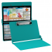 WhiteCoat Clipboard® - Teal Veterinary Medicine Edition