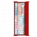 WhiteCoat Clipboard® Trifold - Red Anesthesia Edition