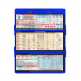 WhiteCoat Clipboard® Trifold - Blue Anesthesia Edition