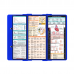 WhiteCoat Clipboard® Trifold - Blue Cardiology Edition