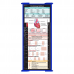 WhiteCoat Clipboard® Trifold - Blue Cardiology Edition