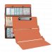 WhiteCoat Clipboard® Trifold - Coral Cardiology Edition