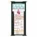 WhiteCoat Clipboard® Trifold - Green Cardiology Edition