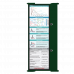 WhiteCoat Clipboard® Trifold - Green Cardiology Edition