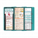 WhiteCoat Clipboard® Trifold - Teal Cardiology Edition