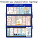WhiteCoat-Clipboard®-Trifold - Blue EMT Edition