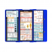 WhiteCoat-Clipboard®-Trifold - Blue EMT Edition