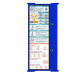 WhiteCoat-Clipboard®-Trifold - Blue EMT Edition