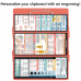 WhiteCoat-Clipboard®-Trifold - Coral EMT Edition