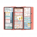 WhiteCoat-Clipboard®-Trifold - Coral EMT Edition
