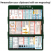 WhiteCoat-Clipboard®- Trifold - Green EMT Edition