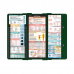 WhiteCoat-Clipboard®- Trifold - Green EMT Edition