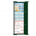 WhiteCoat-Clipboard®- Trifold - Green EMT Edition
