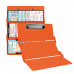 WhiteCoat Clipboard® Trifold - Orange EMT Edition