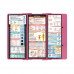 WhiteCoat Clipboard® Trifold - Pink EMT Edition