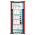 WhiteCoat Clipboard® Trifold - Red EMT Edition