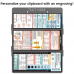 WhiteCoat Clipboard® Trifold - Silver EMT Edition