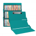 WhiteCoat Clipboard® Trifold - Teal Neonatal Edition