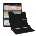 WhiteCoat Clipboard® Trifold - Blackout Nursing Edition