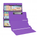 WhiteCoat Clipboard® Trifold - Lilac Nursing Edition