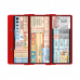 WhiteCoat Clipboard® Trifold - Red Nursing Edition