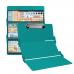 WhiteCoat Clipboard® Trifold - Teal Nursing Edition