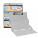 WhiteCoat Clipboard® Trifold - White Nursing Edition