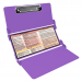 WhiteCoat Clipboard® Trifold - Lilac Occupational Therapy Edition